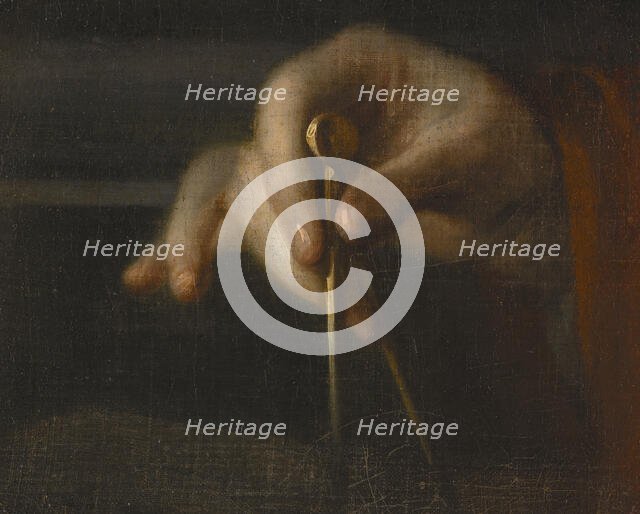 Study of a Hand, early-mid 18th century. Creator: Georg Engelhard Schroder.