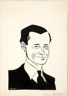 Duncan Sandys, between 1939 and 1946. Creators: Central Office of Information, Stephen Roth.