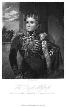 'Prince George of Cumberland', 1831. Artist: W Nicholas