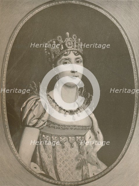 'Josephine - Empress of the French', c1808, (1896). Artist: Henry Wolf.