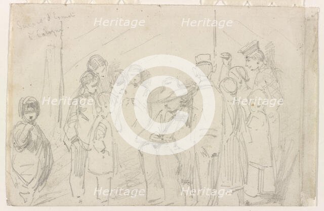 Succes d'Ernesti a Cologne, 1858. Creator: James Abbott McNeill Whistler.