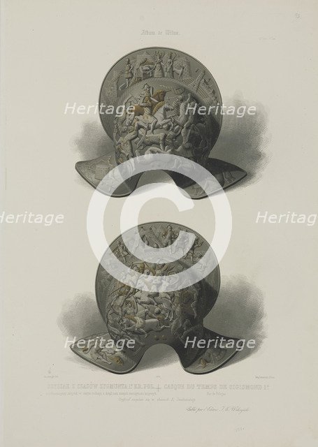 Pot helmet of King Sigismund I of Poland, c1850.
