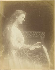 Elaine, c. 1874. Creator: Julia Margaret Cameron.