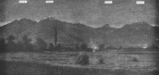 'La Campagne Macedonienne; Soir de bataille sur les sommets et les cols monts Nidze (Moglena)', 1916 Creator: Vladimir Betzitch.