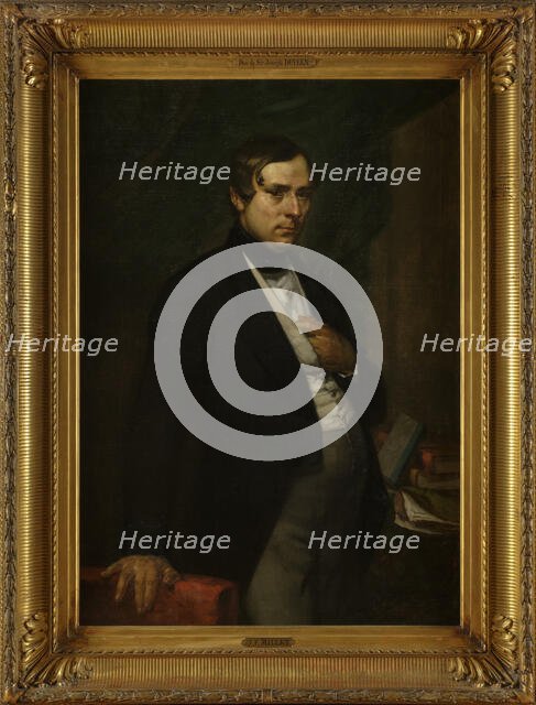 Portrait d'homme, c.1840. Creator: Jean Francois Millet.