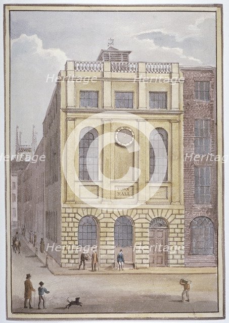 Southwark Town Hall, London, c1845. Artist: Anon