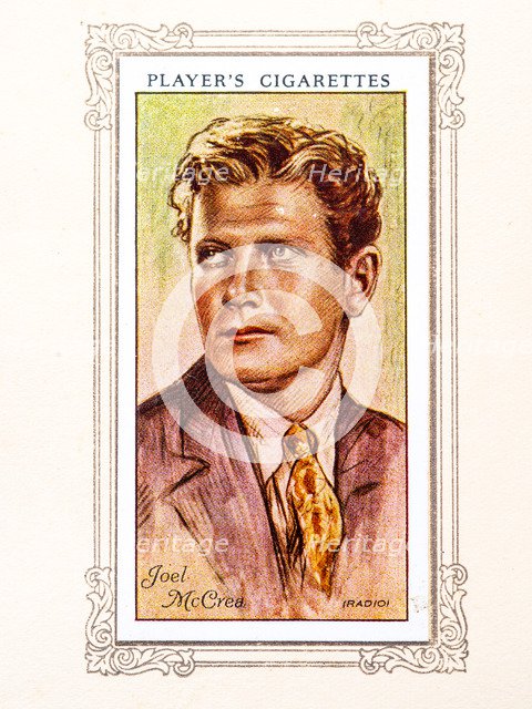 Joel McCrea, 1934. Artist: Unknown.