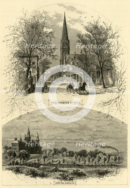 'Scenes in Providence', 1872.  Creator: William Hamilton Gibson.