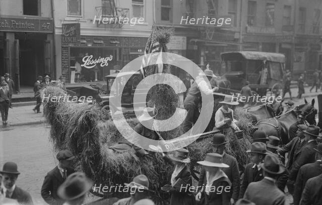Milk for France collection, May 1918. Creator: Bain News Service.