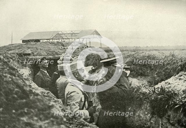 'Watching the Battle in France', c1915, (1919).  Creator: Unknown.