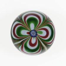 Paperweight, Saint-Louis, c. 1846-55. Creator: Saint-Louis Glassworks.