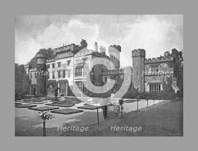 Hawarden Castle, c1900. Artist: Catherall & Pritchard.
