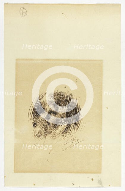 Head of a Girl, n.d. Creator: Anders Leonard Zorn.