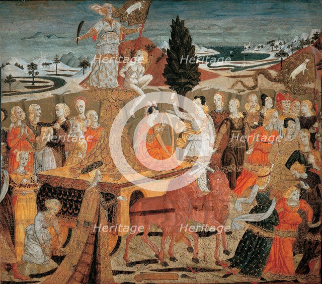 The Triumph of Chastity, 1465-1470.