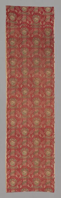 Eros (Furnishing Fabric), France, c. 1810. Creator: Unknown.