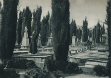 Part of the cemetery, Palermo, Sicily, Italy, 1927. Artist: Eugen Poppel.