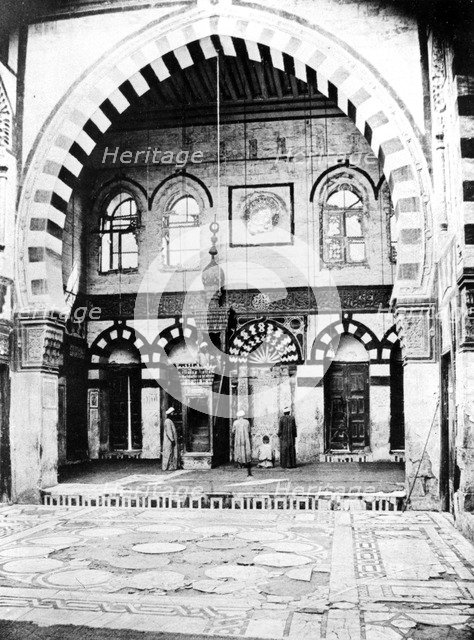 'Mosque of Kaid-Bey, Cairo, Egypt', 1887. Artist: Henri Bechard