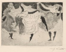 Tänzerinnen (Dancers), 1895. Creator: Lovis Corinth.
