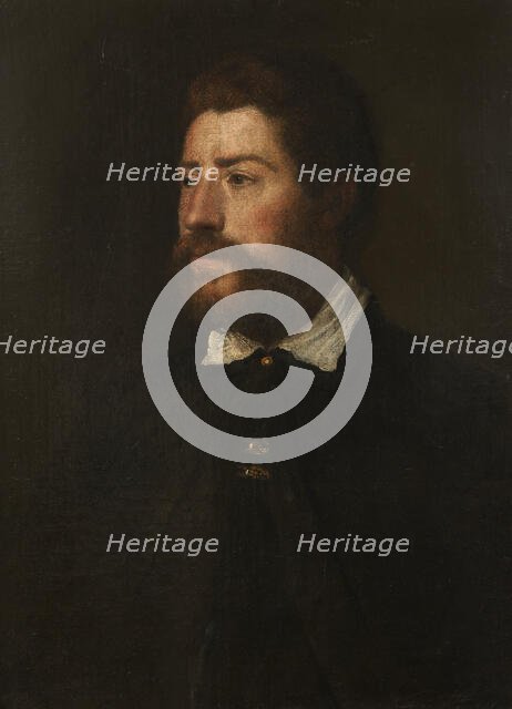 Portrait of a Man, c16th century. Creator: School of Giulio Campi.