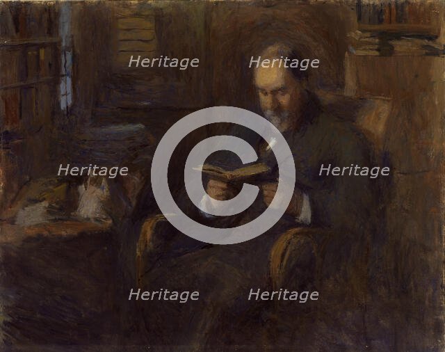 Portrait of Sanford Saltus of New York, ca. 1915. Creator: Frank Edwin Scott.