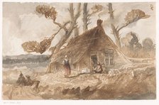 Farm on the heath, 1849. Creator: Johannes Tavenraat.