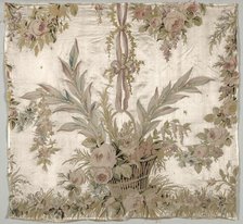 Coverlet Fragment, c. 1760-1770. Creator: Philippe de Lasalle (French, 1723-1805).