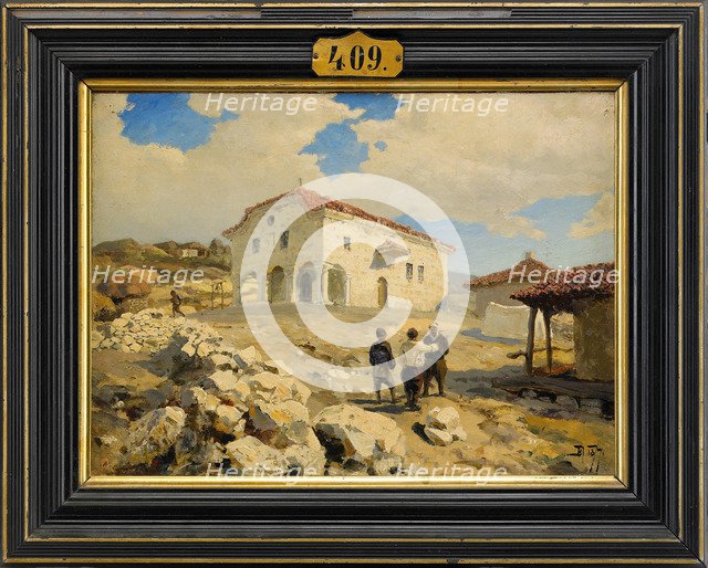 A Church in the Balkans, 1877. Artist: Polenov, Vasili Dmitrievich (1844-1927)