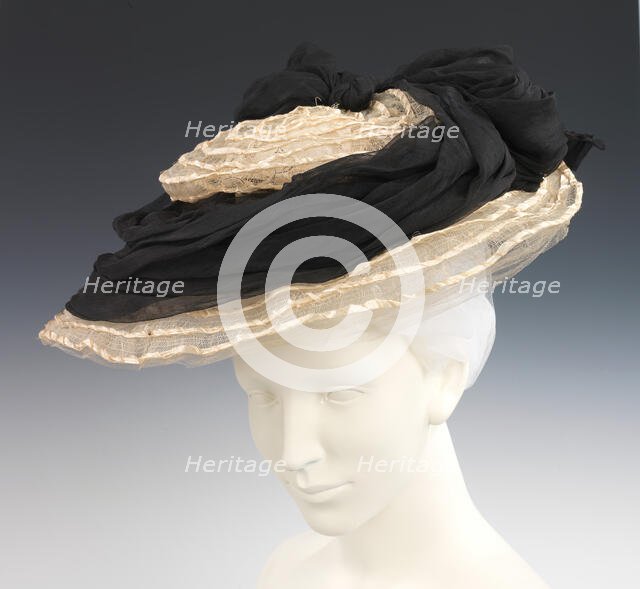 Hat, French, ca. 1895. Creator: Camille Roger.
