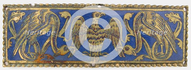 Plaque from a Reliquary Shrine, German, ca. 1185. Creator: Unknown.