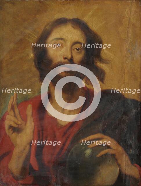 Christ as Saviour of the World, c.1620-c.1630. Creator: Unknown.