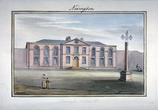 View of the Sessions House on Newington Causeway, Southwark, London, c1825. Artist: Anon