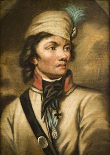 Portrait of Tadeusz Kosciuszko, between 1840-1850. Creator: Unknown.