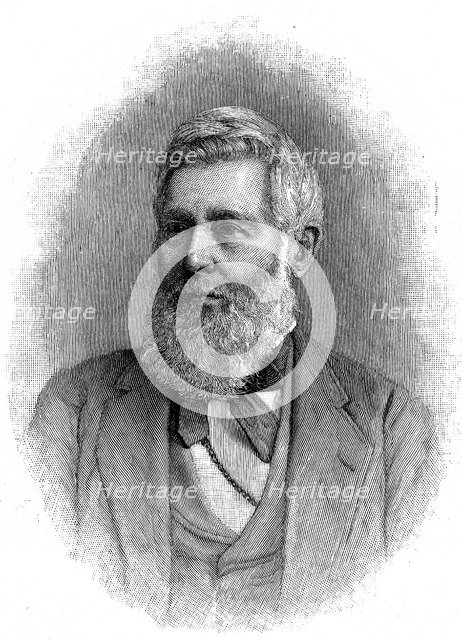 Asa Gray, American botanist, 1888. Artist: Unknown