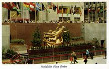 Rockefeller Plaza Center, New Your City, New York, USA, 1956. Artist: Unknown
