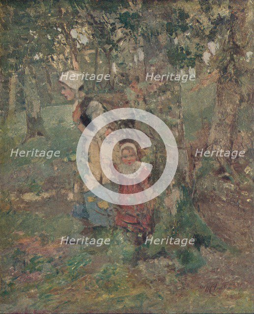 'The Edge of the Wood', c1916. Artist: William Hanna Clarke.