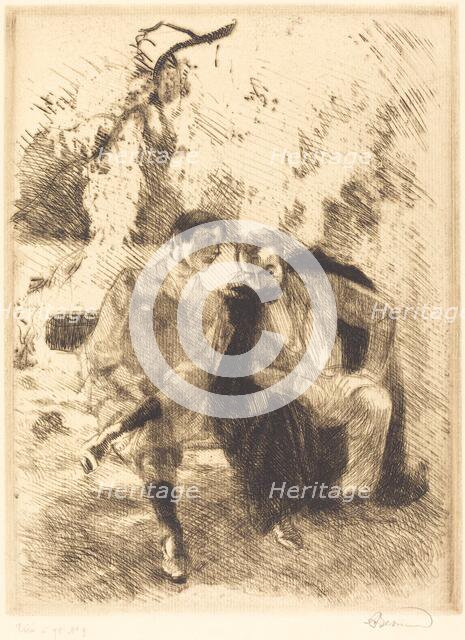 Confidences, 1900. Creator: Paul Albert Besnard.