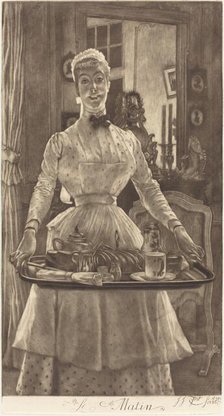 Le Matin (Morning), 1886. Creator: James Tissot.