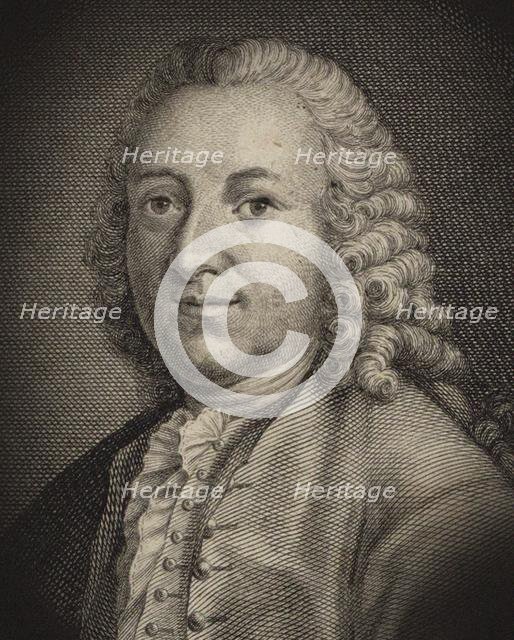 Portrait of the Composer Frantisek Tuma (1704-1774) , 1770. Creator: Balzer, Johann (1738-1799).