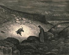 'Scarce the ascent began', c1890. Creator: Gustave Doré.