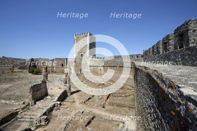The fortress at Portel, Portugal, 2009. Artist: Samuel Magal