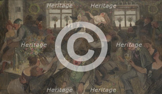 Apotheosis, 1906. Creator: Ivar Arosenius.