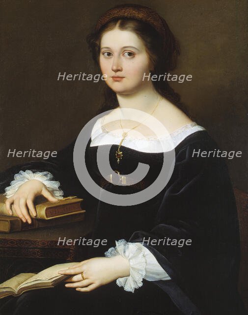 Portrait of Costanza Monti Perticari, 1819-1821. Creator: Agricola, Filippo (1776-1857).