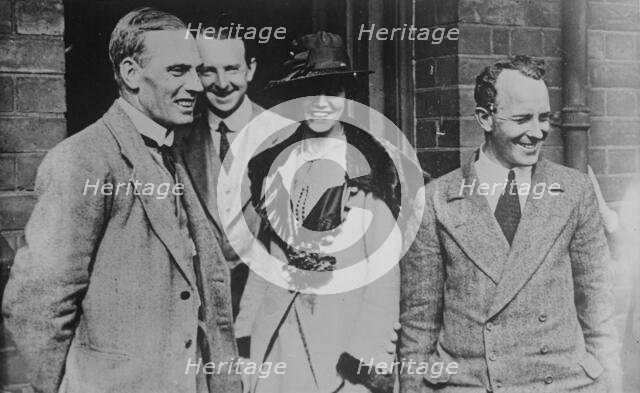 Grieve, Mrs. Hawker, Harry Hawker, between c1915 and c1920. Creator: Bain News Service.