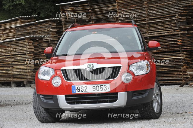 Skoda Yeti 2009. Artist: Simon Clay.