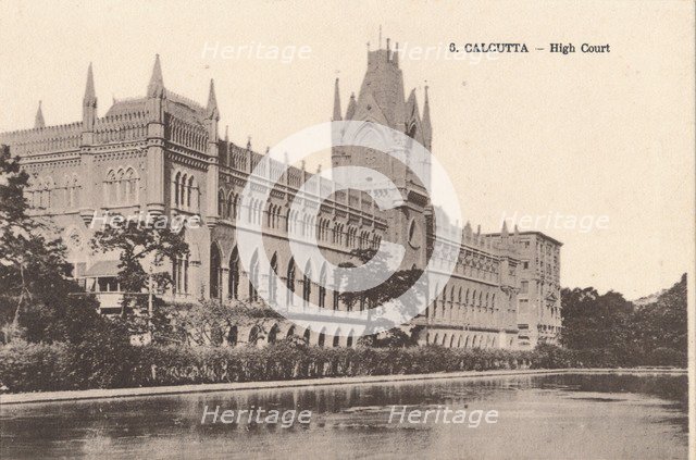 'Calcutta - High Court', c1900. Artist: Unknown.