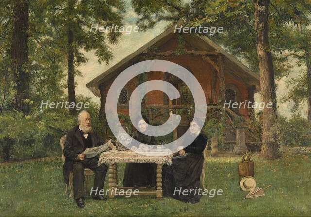 The Family Cuperus, 1893. Creator: Pieter Verhaert.