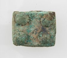 Square Plaque, Frankish, 500-700. Creator: Unknown.