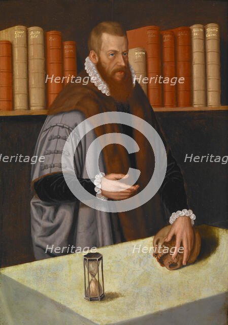 Portrait of a Doctor, about 1572. Creator: Ludger Tom Ring the Younger.