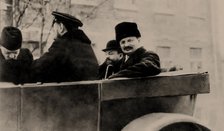 Trotsky and Joffe in Brest-Litovsk, 1918, 1918.