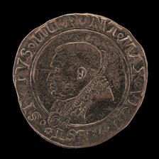 Sixtus IV (Francesco della Rovere, 1414-1484), Pope 1471 [obverse], 15th century. Creator: Unknown.